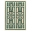 Alfombras Labirinto par Gio Ponti AMINI Green 20289