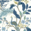 Carta da parati Peacock Rifle Paper Co. Blue/White RI5173