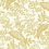 Papel pintado Canopy Rifle Paper Co. Metallic Gold/White RI5138