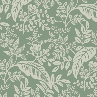 Canopy Wallpaper Rose/Metallic Silver Rifle Paper Co.