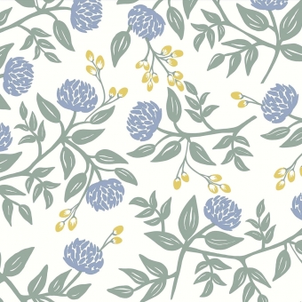 Tapete Peonies Periwinkle/Sage Rifle Paper Co.