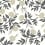 Carta da parati Peonies Rifle Paper Co. White/Black RI5150