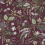 Papel pintado Juniper Forest Rifle Paper Co. Burgundy RI5164
