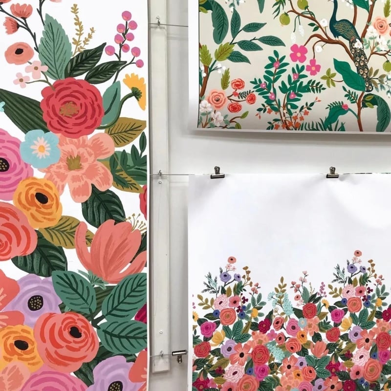 【色: Garden Party Blue】【Rifle Paper Co.】M PSW1201RL Rifle Paper Co. Garden Party Peel & Stick