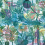 Papier peint panoramique Jardin de l'Ourika Quinsaï Vert d’Eau/Bleu Pâle QS-017AAA