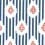 Marius Fabric Olivades Bleu Ouessant TCL7008.B03