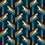 Coupdefroudrer Wallpaper Coralie Prévert Turquoise 005-W052