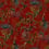 Papier peint panoramique Wild Artichoke Pascale Risbourg Red ARTRED100