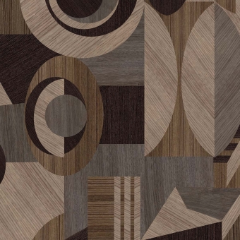 XXL Marquetry Panel Red Pascale Risbourg
