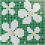 Mosaik Margherite Vitrex Verde Scuro 07700008-078-65x65x0,4