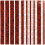Mosaico Mille Righe Vitrex Rosso/Bianco 07700009-037-29,5x59x0,4