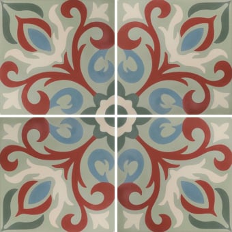 Arabesque Fleuri cement Tile