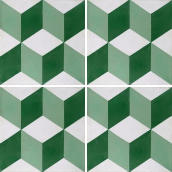 Cube cement Tile