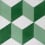 Carreau ciment Cube Carodeco Emerald 7290-1-20x20x1,6