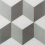 Cube cement Tile Carodeco Dove 7290-2-20x20x1,6