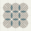 Tappeti piastrelle ciment Flocons carré Carodeco Moleskin flocons-carre-1-80x80x1,6