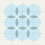 Teppich zementfliese Flocons carré Carodeco Sky flocons-carre-2-80x80x1,6