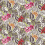 Zebrina Outdoor Fabric Osborne and Little Rose F7447-03