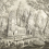 Carta da parati panoramica Ruines du Bayon Etoffe.com x Agence Musées Nationaux Monochrome 12-544142