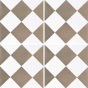 Symétrie cement Tile Beige Carodeco