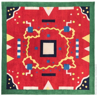 India Rug by Georges Sowden 200x200 cm Post Design