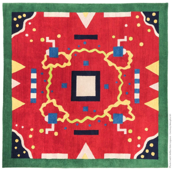 Tapis India par Georges Sowden