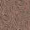 Carta da parati panoramica Zebra Skin - Skin Eijffinger Red 300605