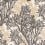 Tissu Aigue-marine Casamance Carbone/Jaune Or 44550337