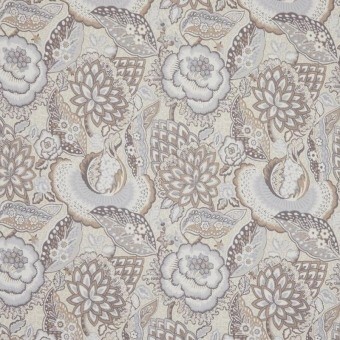 Patricia Marlow Linen Fabric Pewter Liberty