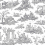 Fragonard Wallpaper Charles Burger Noir PP1471002