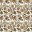 Carta da parati panoramica Arabesque Inkiostro Bianco Orange INKSIUF1801_VINYL