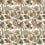Papier peint panoramique Arabesque Inkiostro Bianco Orange INKSIUF1801_VINYL