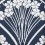 Ianthe Bloom Stencil Fabric Liberty Pewter 06571104C