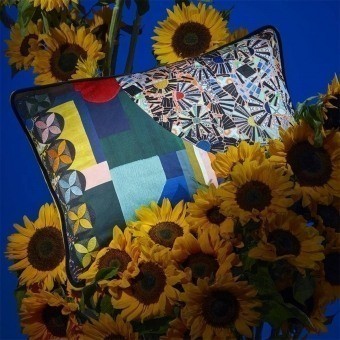 Mosaic Freak Cushion Multicolore Christian Lacroix