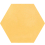 Uni Hexagone  Carodeco cement tile Carodeco Paille hexagone-20-20x17,4