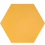 Zementfliese Uni Hexagone Carodeco Carodeco Safran hexagone-25-20x17,4