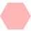 Carreau ciment Uni Hexagone Carodeco Carodeco Rose hexagone-35-20x17,4