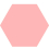 Zementfliese Uni Hexagone Carodeco Carodeco Rose hexagone-35-20x17,4