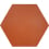 Baldosa hidráulica Uni Hexagone Carodeco Carodeco Cerise hexagone-40-20x17,4