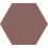 Carreau ciment Uni Hexagone Carodeco Carodeco Chocolat hexagone-45-20x17,4