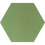 Carreau ciment Uni Hexagone Carodeco Carodeco Tilleul hexagone-55-20x17,4