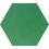 Uni Hexagone  Carodeco cement tile Carodeco Menthe hexagone-65-20x17,4