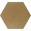 Carreau ciment Uni Hexagone Carodeco Carodeco Bronze hexagone-76-20x17,4