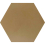 Zementfliese Uni Hexagone Carodeco Carodeco Bronze hexagone-76-20x17,4