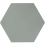 Zementfliese Uni Hexagone Carodeco Carodeco Granit hexagone-09-20x17,4