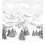 Papier peint panoramique Les Cimes Isidore Leroy 300x330 cm - 6 lés - complet 6243801 et 6243802