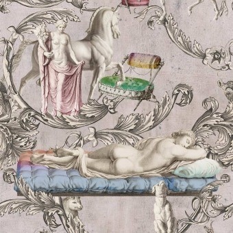 Panoramatapete Sleeping Beauty Taupe/Grey Mindthegap