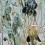 Papier peint panoramique Fleurs d'Iris Mindthegap Aquamarine WP20476