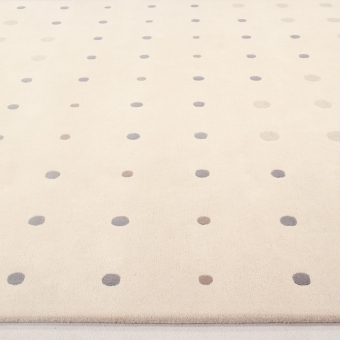 Tapis JC-1 Bubbles Cream par Joe Colombo