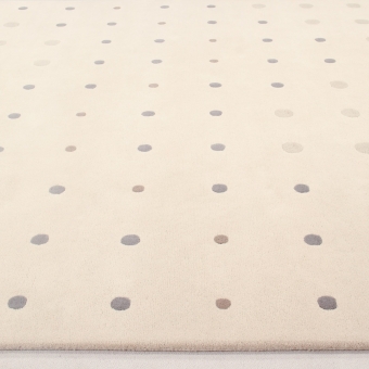 Tapis JC-1 Bubbles Cream par Joe Colombo